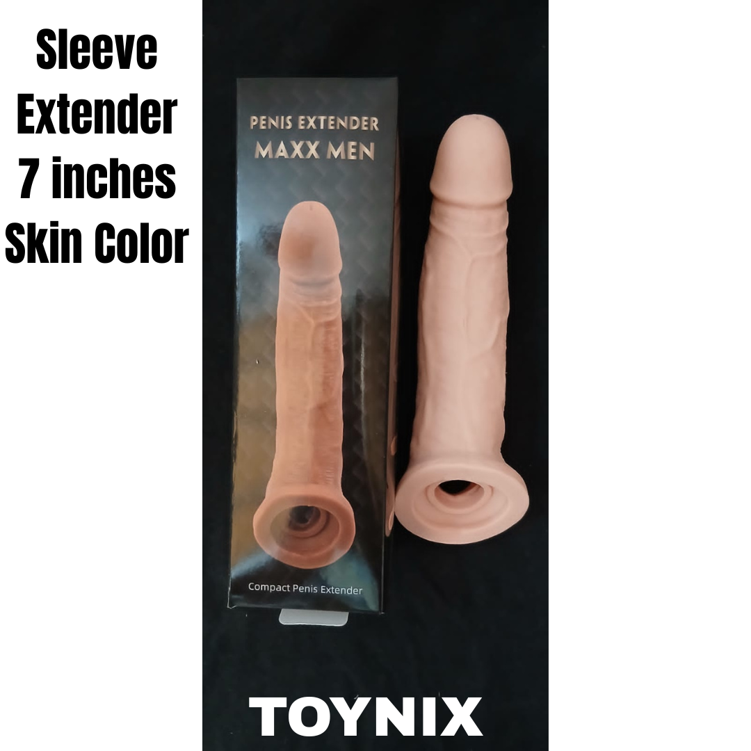 Silicon Dragon Condom 7" Inches Light Color