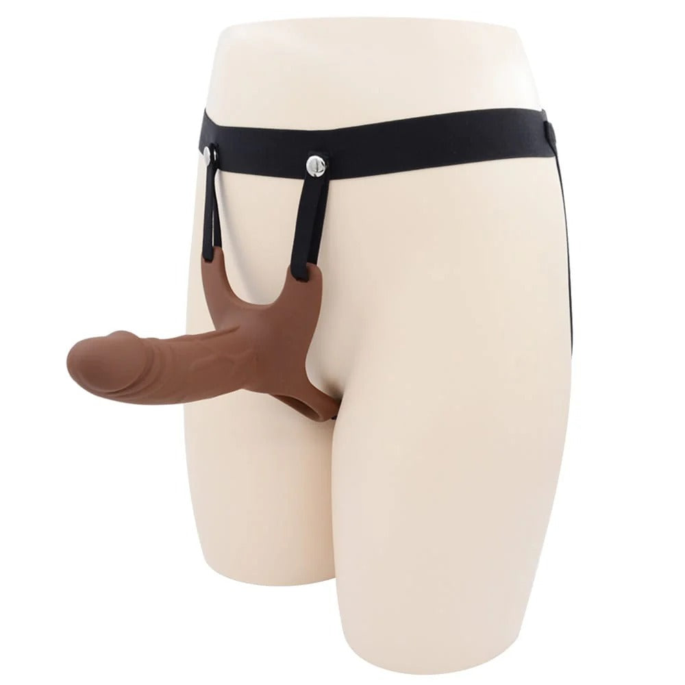 China Imported Silicon Condom with Belt 8" Inches